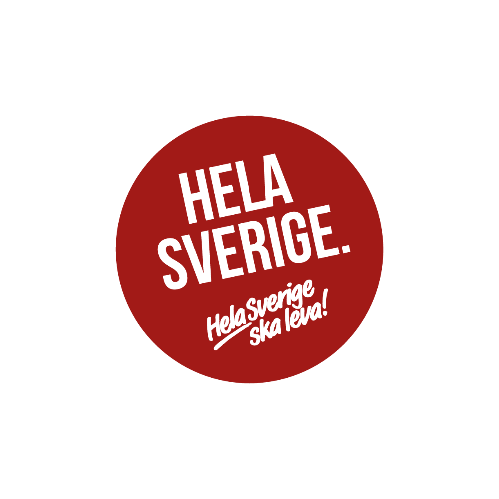Hela Sverige ska leva logotyp